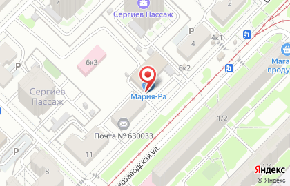 Почтовое отделение №33 на Оловозаводской улице на карте