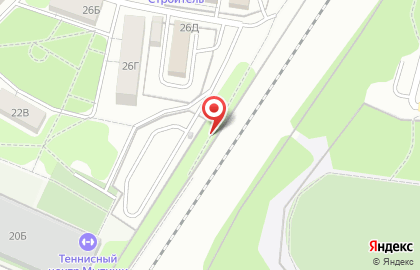 Автостоянка Леспаркхоз на Силикатной улице на карте