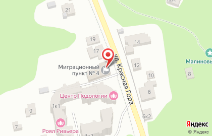 Мировые судьи Звенигородского района на карте