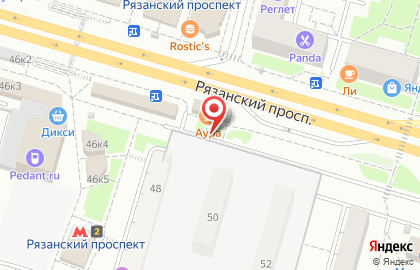 Аптекарь на Рязанском проспекте на карте