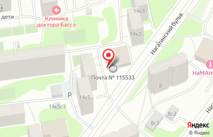 Почта Банк в Москве на карте