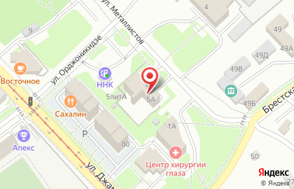 Кофейня самообслуживания KofeLift на улице Металлистов на карте