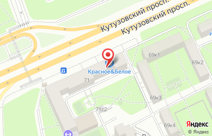 Банкомат СберБанк на Кутузовском проспекте, 71 на карте