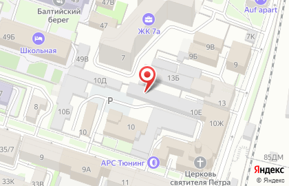 Студия растяжки Shpagat.team на Лиговском проспекте на карте