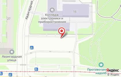 Секонд-хенд на проспекте Ветеранов, 120в на карте