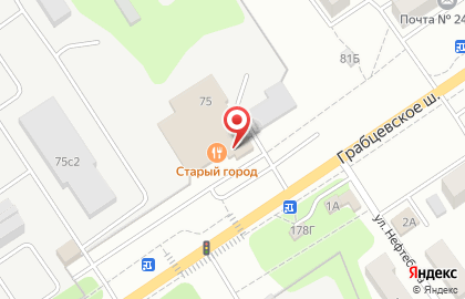 Супермаркет Спутник на Грабцевском шоссе на карте