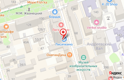 Салон красоты Laque на улице Чехова на карте