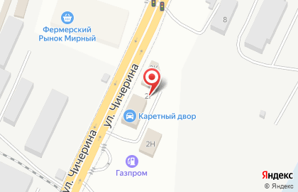 СТО в Белгороде на карте