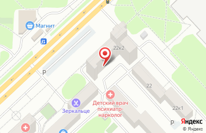 Салон красоты Стиль на Космическом проспекте на карте