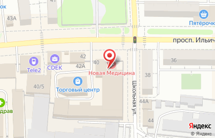 Компьютерная академия Тор на проспекте Ильича на карте