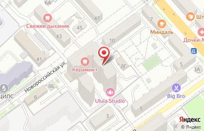Магазин Красное & Белое в Волгограде на карте