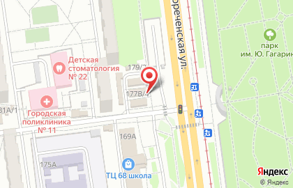 Рыба от усадьбы на карте