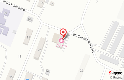 Сауна Лагуна на карте