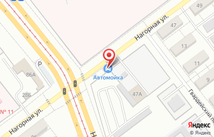 Автомойка в Самаре на карте