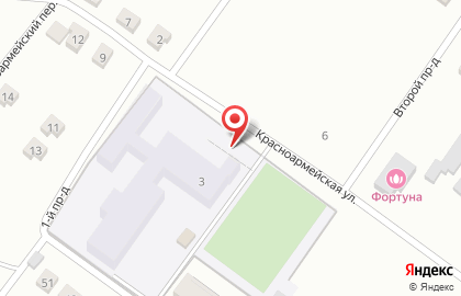 Профессиональное училище №21 на Красноармейской улице на карте