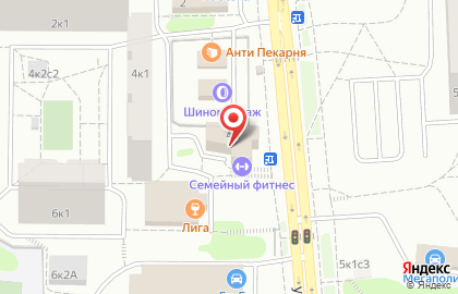 Фитнес-клуб Адреналин на улице Мусы Джалиля на карте