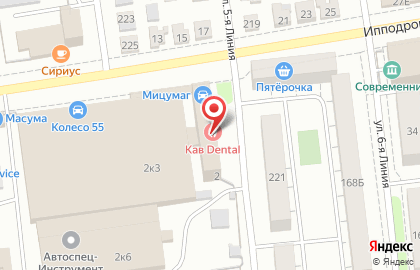 Торгово-монтажная компания Авантаж на Ипподромной улице на карте