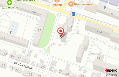 Торговый дом Август в Левобережном районе на карте