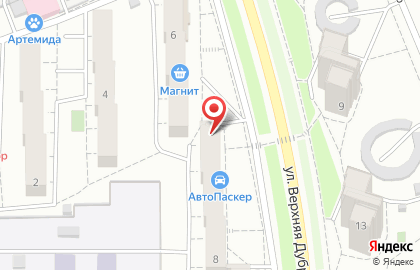 Торгово-ремонтная фирма КомТел на улице Верхняя Дуброва на карте