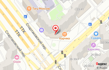 Сеть лаундж-баров Мята Lounge на Бакунинской улице на карте