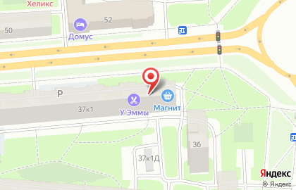 Магазин швейной фурнитуры и бижутерии Пуговка в Красногвардейском районе на карте
