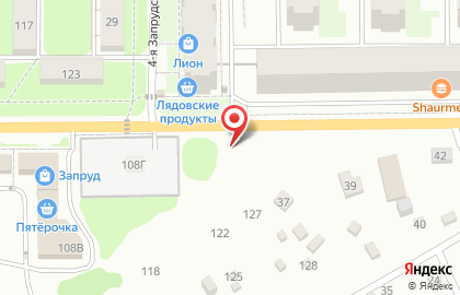 Шиномонтажная мастерская в Мотовилихинском районе на карте