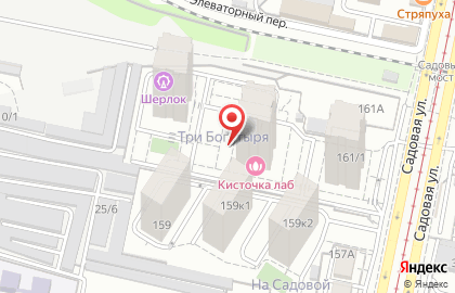 Пекарня Слойка на Садовой улице на карте