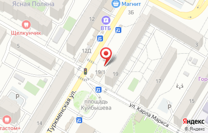 Цветочная лавка Катюша в Советском районе на карте