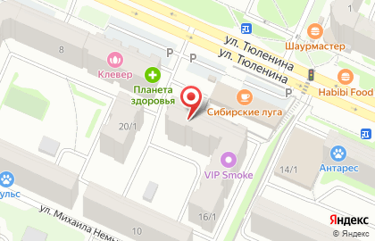 Типография Красный цвет в Калининском районе на карте
