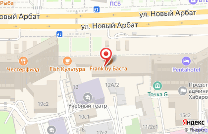 Кафе-пекарня Хлеб Насущный на улице Новый Арбат, 17 на карте