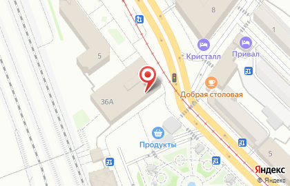 Продуктовый магазин в Казани на карте