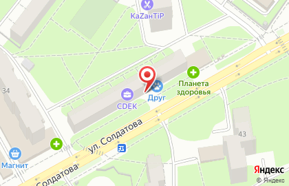 Компания ЛистОк на улице Солдатова на карте