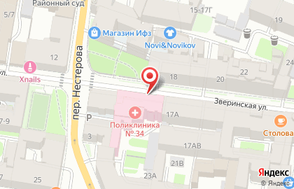 Сервисный центр Техно Гуру в Петроградском районе на карте