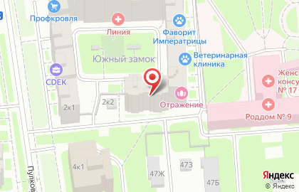 РемХолдинг на Пулковской улице на карте