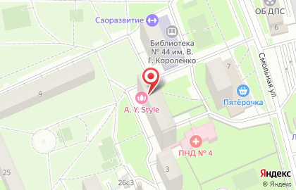 Магазин овощей и фруктов в Москве на карте
