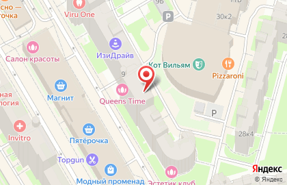 Монарх на Комендантском проспекте на карте