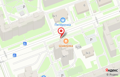 Грузинская пекарня на улице Жени Егоровой на карте