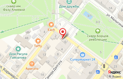 Бутик-парикмахерская Djasia на карте