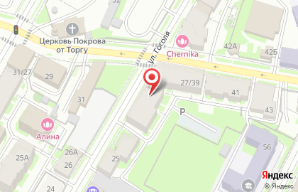 Ремонтно-отделочная компания на улице Гоголя на карте