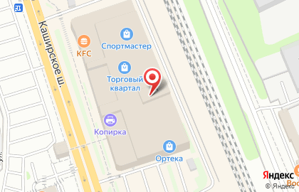 МегаФон, Московская область на Каширском шоссе на карте