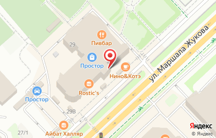 Ювелирный салон Линии Любви на улице Маршала Жукова на карте