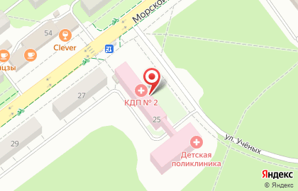 Стоматологическое отделение, Консультативно-диагностическая поликлиника №2, Советский район на карте