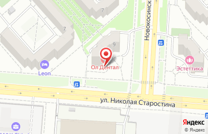 Магазин автотоваров в Москве на карте