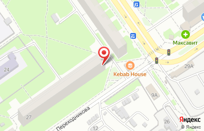 Продуктовый магазин Телец на улице Переходникова на карте