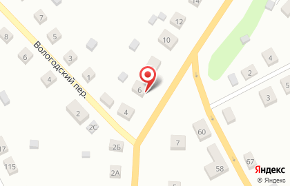 1C на Вологодской улице на карте