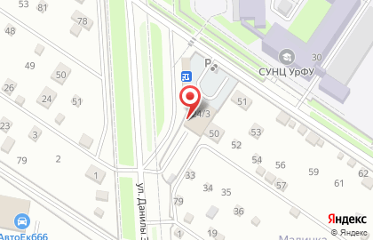 Авангард в Кировском районе на карте