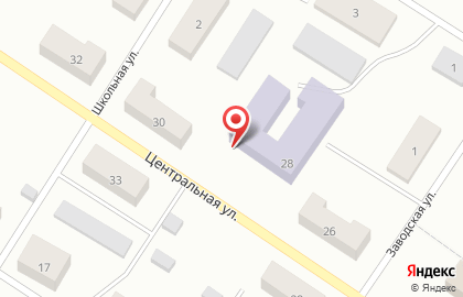 Культурный центр Бакарица на Центральной улице на карте