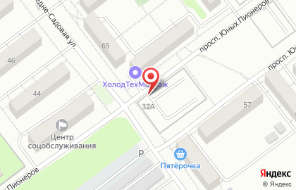 Автостоянка в Самаре на карте