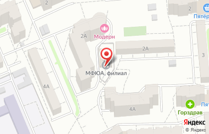 Московский финансово-юридический университет в Москве на карте