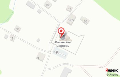 Церковь Казанской иконы Божьей Матери в Твери на карте